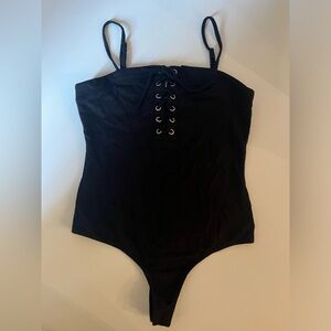Guess Lace Up Bodysuit